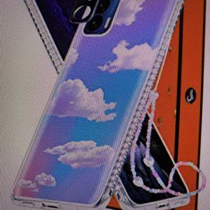 Moto Edge Cell Phone Case - Lazer Cloud for iPhone 15 Pro Max